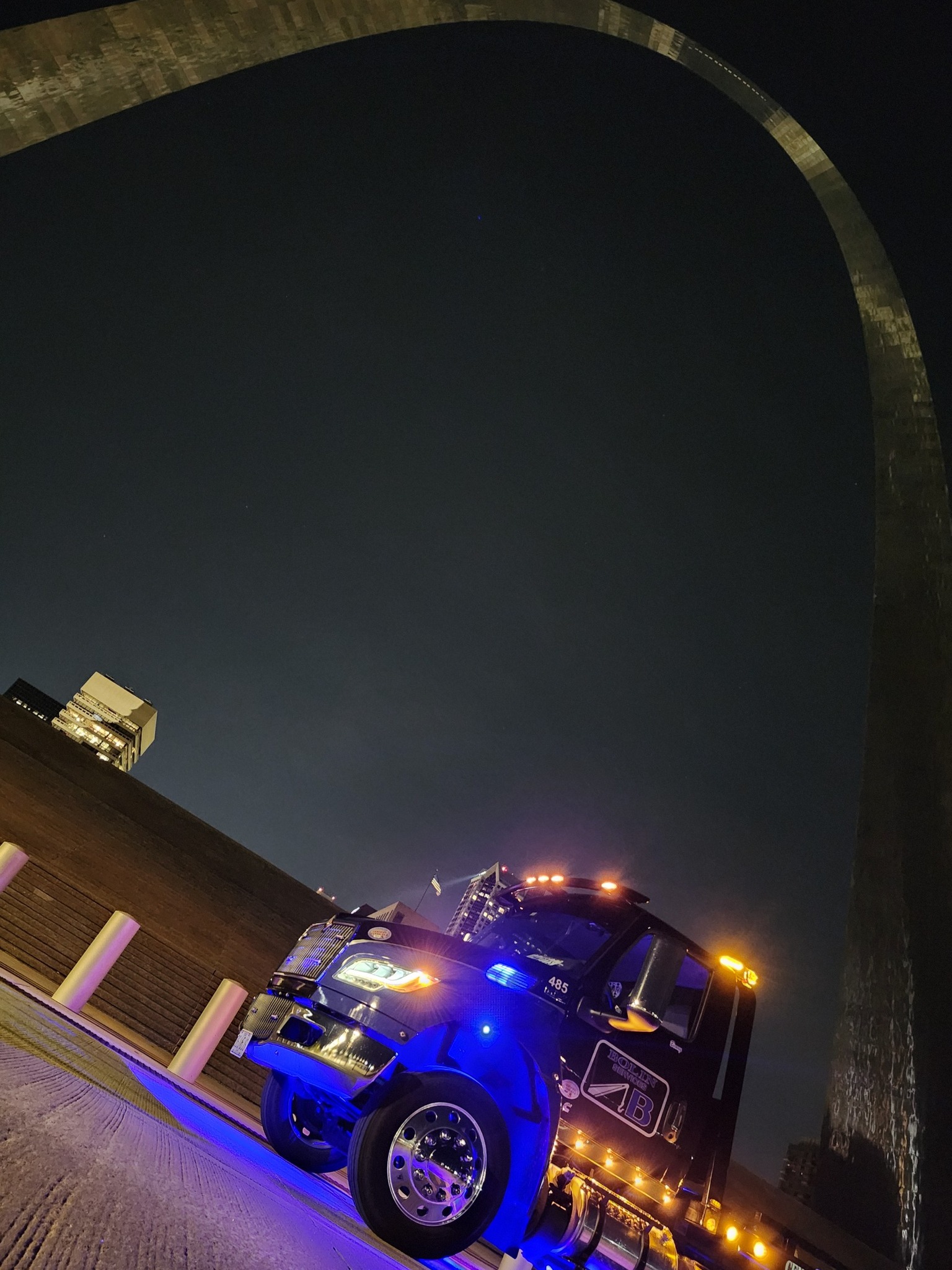 Bolin Services turns on the night lights!